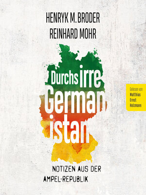 cover image of Durchs irre Germanistan